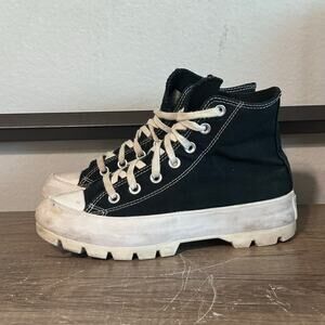 Converse Chuck Taylor All-Star Lugged High-Top Women’s Shoes Size 6.5 Black